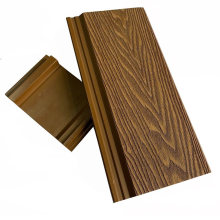 Bammax Factory Sale Anti-UV Wall Cladding Board Wood Grain Wall Panel Wood Plastic Composite Outdoor Garden WPC Wall Panels